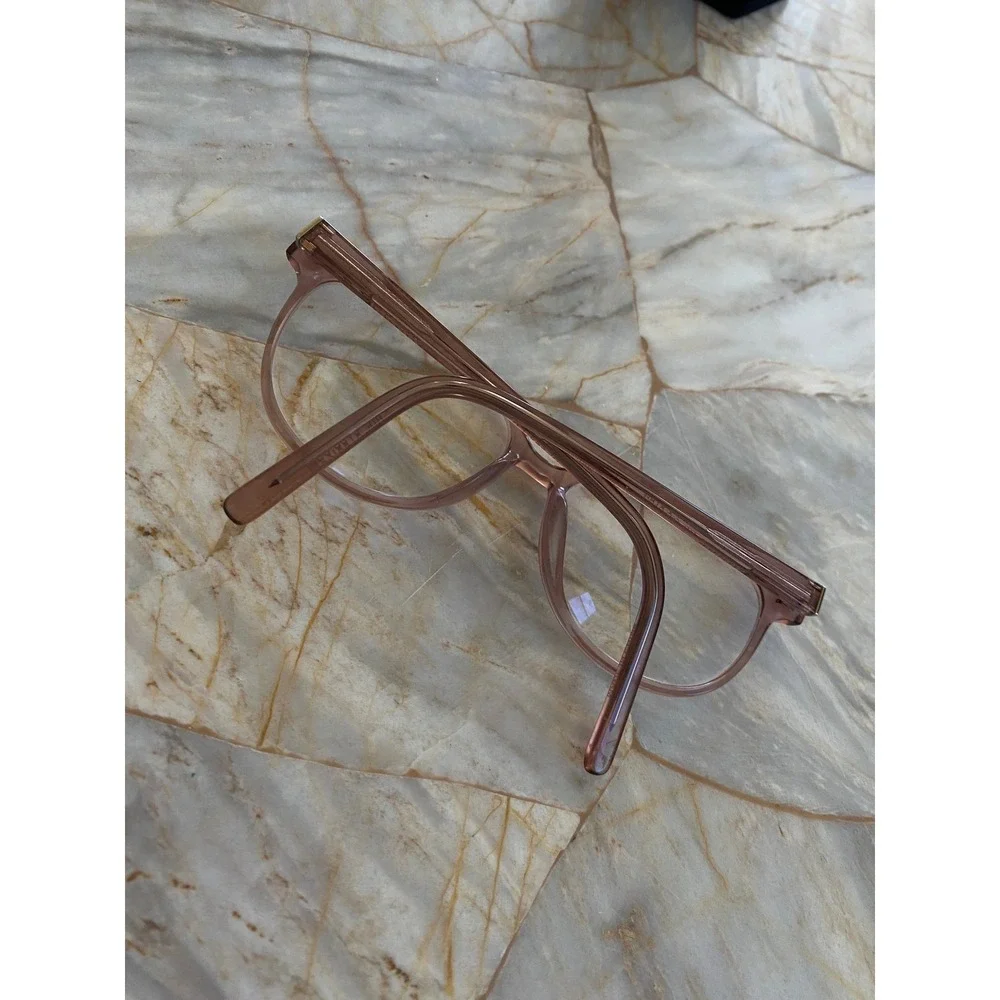 OGI Bio-eyewear BE2214 Dusty Rose Pink Oval‎ Eyeglasses Frames 51-15-140